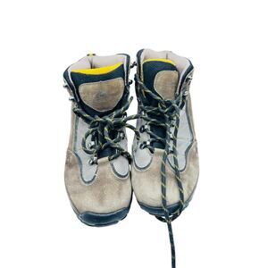 Ozark Trail mens 7.5 leather textile blend comfort work hiking boots